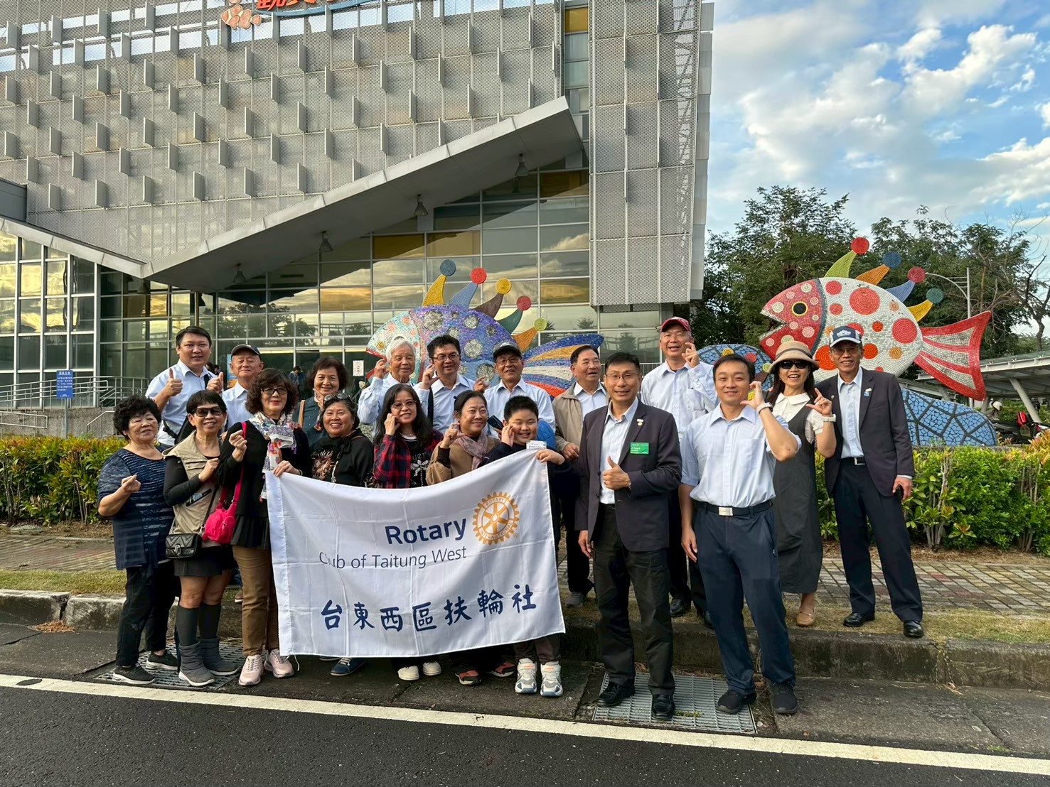 參加屏東南區兄弟社創社38週年紀念慶典暨屏東ㄧ日遊活動